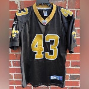 Reebok NFL New Orleans Saints Darren Sproles #43 Stitched Sz 48 Black Jersey